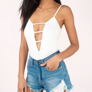 Nwot Tobi Cut Out Bodysuit - image 1